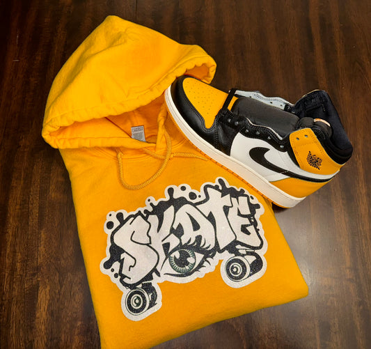 Yellow EyeSkate Hoodie